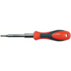 ‎7-in-1 Interchangeable Bit Dual Material Screwdriver - Industrial Tool & Supply