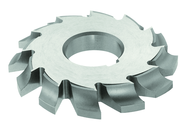 1/8 Radius - 2-1/2 x 1/4 x 1 - HSS - Right Hand Corner Rounding Milling Cutter - 14T - TiN Coated - Industrial Tool & Supply