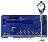 #52-646-220 - 35 - 160mm Measuring Range - .01mm Graduation - Bore Gage Set with X-Tenders - Industrial Tool & Supply