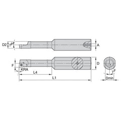 CSBI20337510R WG STEEL BORING BAR STEPPED - Exact Industrial Supply