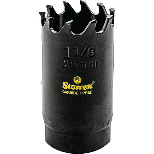 ‎1-1/8″ Carbide Tipped Hole Saw - Starrett - Industrial Tool & Supply