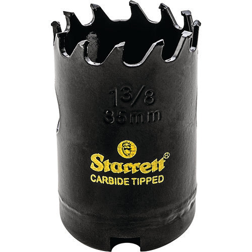 ‎1-3/8″ Carbide Tipped Hole Saw - Starrett - Industrial Tool & Supply