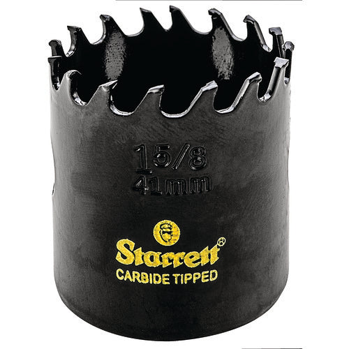 ‎1-5/8″ Carbide Tipped Hole Saw - Starrett - Industrial Tool & Supply