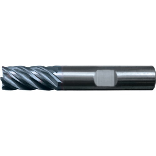 ‎3/4″ × 3/4″ × 1-1/2″ × 4″ RHS / RHC Solid Carbide 5-Flute High-Performance End Mill for Ferrous Material - TiAlN - Exact Industrial Supply