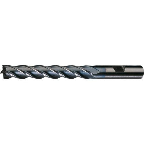 ‎17/32″ × 1/2″ × 1-3/8″ × 3-3/8″ RHS / RHC HSS HSS Single End Mulit Flute Center Cutting Finishing End Mill - TiCN - Exact Industrial Supply