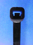 21.5" 50 lbs UV Black 100/Bag - Cable Ties - Industrial Tool & Supply