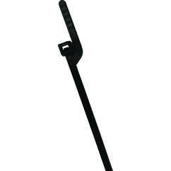 NYLON PEEL OFF 6" BLACK 1000/BAG - Industrial Tool & Supply