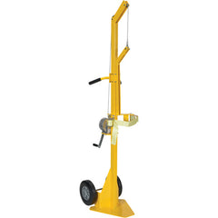 Portable Cylinder Lifter-Hard Rubber - Exact Industrial Supply
