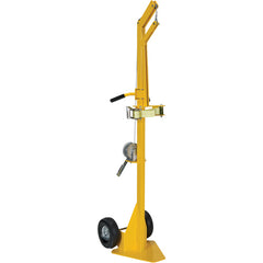 Portable Cylinder Lifter-Pneumatic Tires - Exact Industrial Supply