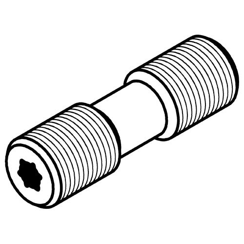 STCM38 DOUBLE SET SCREW M5X0.8 STCM38 - Industrial Tool & Supply