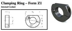 VDI Clamping Ring - Form Z1 (Internal Coolant) - Part #: CNC86 63.15880 - Industrial Tool & Supply
