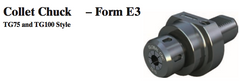 VDI Collet Chuck - Form E3 (TG75 Style) - Part #: CNC86 53.8075TG - Industrial Tool & Supply