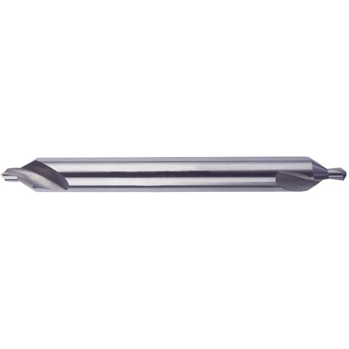 #1 × 5″ OAL 60 Degree HSS Plain Combined Drill and Countersink Bright Series/List #1499 - Industrial Tool & Supply