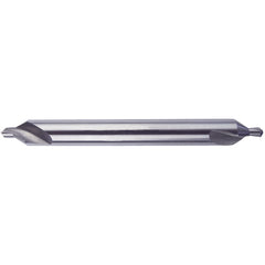 #1 × 5″ OAL 60 Degree HSS Plain Combined Drill and Countersink Bright Series/List #1499 - Industrial Tool & Supply