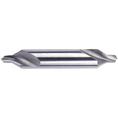 #6 × 3″ OAL HSS Plain Combined Drill and Countersink Bright Series/List #495 - Industrial Tool & Supply