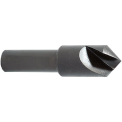 1″ Cutting Dia. 1/2″Shank Dia, 1 Flute, 90 Degrees, HSS Countersink Series/List #1752 - Exact Industrial Supply