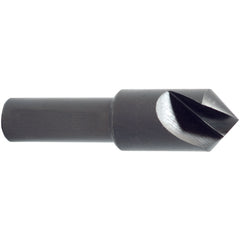 1″ Cutting Dia. 1/2″Shank Dia, 1 Flute, 82 Degrees, HSS Countersink Series/List #1752 - Exact Industrial Supply