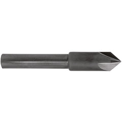 1″ Cutting Dia. 1/2″Shank Dia, 4 Flute, 60 Degrees, HSS Countersink Series/List #1751 - Exact Industrial Supply