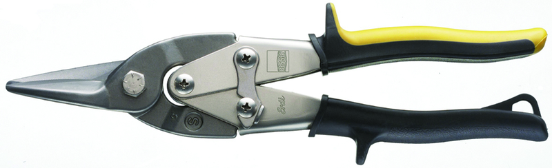 1-3/8'' Blade Length - 9-1/2'' Overall Length - Straight Cutting - Global Aviation Snips - Industrial Tool & Supply