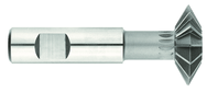 1" x 5/16 x 1/2 Shank - HSS - 60 Degree - Double Angle Shank Type Cutter - 12T - TiCN Coated - Industrial Tool & Supply