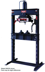 Air Operated Double Pump Hydraulic Press - 6-475 - 75 Ton Capacity - Industrial Tool & Supply