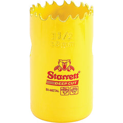 ‎1-1/2″ HSS Deep Cut Hole Saw - Starrett - Industrial Tool & Supply