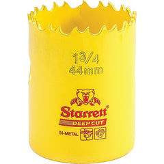 ‎1-3/4″ HSS Deep Cut Hole Saw - Starrett - Industrial Tool & Supply