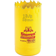 ‎1-3/8″ HSS Deep Cut Hole Saw - Starrett - Industrial Tool & Supply
