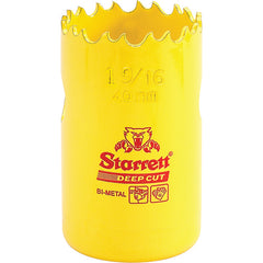 ‎1-9/16″ HSS Deep Cut Hole Saw - Starrett - Industrial Tool & Supply