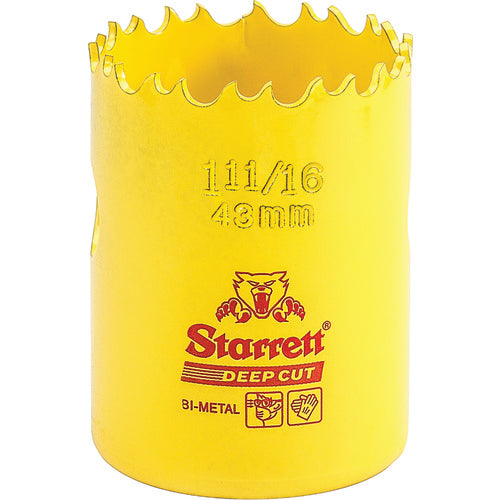 ‎1-11/16″ HSS Deep Cut Hole Saw - Starrett - Industrial Tool & Supply