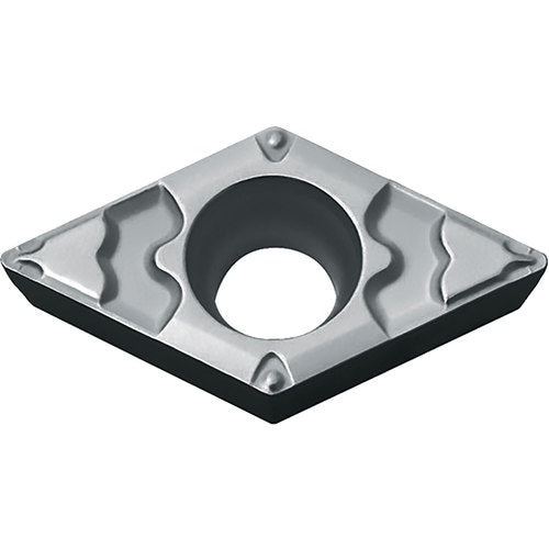 DCMT 3251 GP TN6010, 1/64″ Corner Radius, 5/32″ Thick, 3/8″ Inscribed Circle, TiCN, Diamond, Turning Indexable Insert