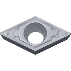 DCMT 32505 HQ TN610, 0.0079″ Corner Radius, 5/32″ Thick, 3/8″ Inscribed Circle, TiCN, Diamond, Turning Indexable Insert