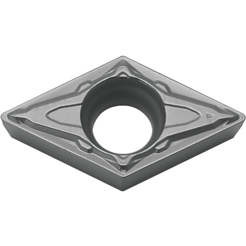 DCMT 32505 PP TN610, 0.008″ Corner Radius, 5/32″ Thick, 3/8″ Inscribed Circle, TiCN, 55 Degree Diamond, Turning Indexable Insert