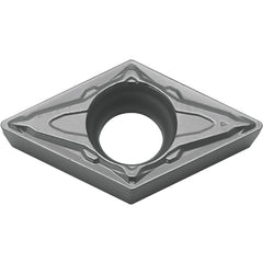 DCMT 3251 PP TN610, 1/64″ Corner Radius, 5/32″ Thick, 3/8″ Inscribed Circle, TiCN, 55 Degree Diamond, Turning Indexable Insert