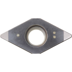 DCMW 32505 KBN525, 0.008″ Corner Radius, 5/32″ Thick, 3/8″ Inscribed Circle, 55 Degree Diamond, Turning Indexable Insert