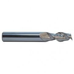 3/8 TuffCut® AL Ext. Length 2 Fl Center Cutting Aluminum Finisher End Mill - Industrial Tool & Supply