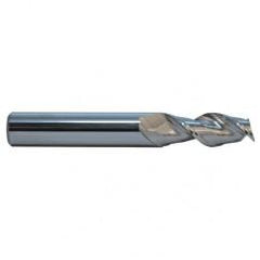5/8x5/8x1-1/4x3-1/2 2 Flute Tuff Cut® AL End Mill-Uncoated - Industrial Tool & Supply