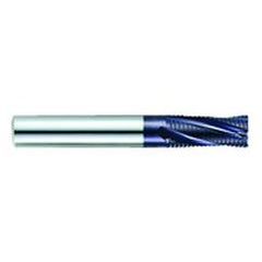 1/4" Dia. - 2-1/2" OAL - TiAlN CBD - Roughing HP End Mill - 3 FL - Industrial Tool & Supply