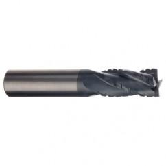 1/4" Dia. - 2-1/2" OAL - AlTiN CBD-Rough/Finish HP End Mill - 4 FL - Industrial Tool & Supply