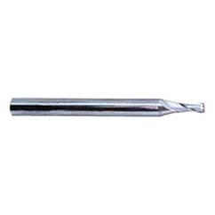 5/16" Dia. - 2" OAL - Ball Nose SE TiCN Carbide End Mill - 2 FL - Industrial Tool & Supply