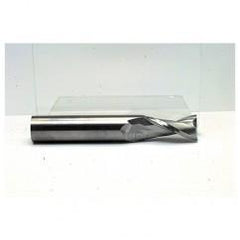 12mm Dia. x 76mm Overall Length 2-Flute Square End Solid Carbide SE End Mill-Round Shank-Center Cut-AlTiN - Industrial Tool & Supply