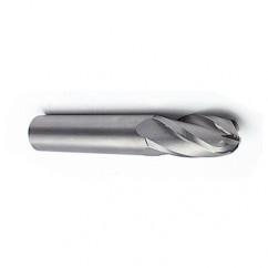 12mm Dia. - 76mm OAL - TiN CBD - Ball End SE EM - 4 FL - Industrial Tool & Supply