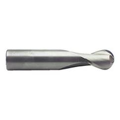 20mm Dia. - 100mm OAL - TiN CBD - Ball End SE EM - 2 FL - Industrial Tool & Supply