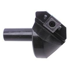 82° Point - 1-1/4" Min - 3/4" SH - Indexable Countersink & Chamfering Tool - Industrial Tool & Supply