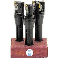 1-1/4; 1-1/2; 2" Dia x 3/4" SH-Holds Inserts - End Mill Set - Industrial Tool & Supply