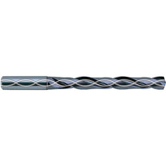 15.2 mm Dia. × 16 mm Shank × 83 mm Flute Length × 133 mm OAL, 5xD, 140°, TiAlN, 2 Flute, External Coolant, Straight Solid Carbide Drill