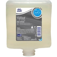 ‎2 Ltr - Cartridge - Fresh - Soap - Refresh Luxury 3-in-1 Hair & Body - Industrial Tool & Supply