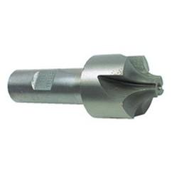 3/4" Radius - 3/4" Shank - Uncoated HSS - Corner Rounding SE EM-4 FL - Industrial Tool & Supply