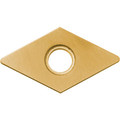 DNGA 443 A66N, 3/64″ Corner Radius, 1/4″ Thick, 1/2″ Inscribed Circle, Al2O3/TiC (TiN Coat), 55 Degree Diamond, Turning Indexable Insert