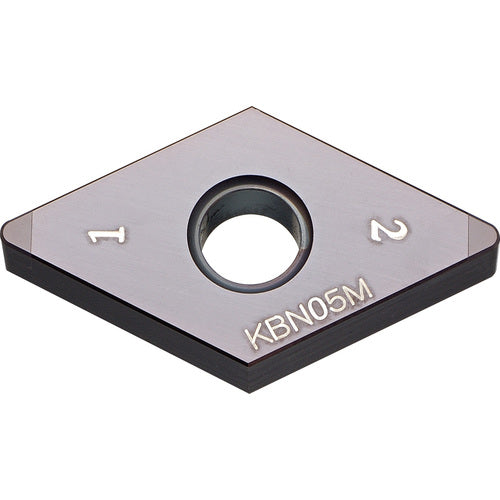 DNGA 432 MEP KBN05M, 1/32″ Corner Radius, 3/16″ Thick, 1/2″ Inscribed Circle, MEGACOAT, Diamond, Turning Indexable Insert